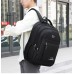 Klassischer Laptoprucksack (schwarz)