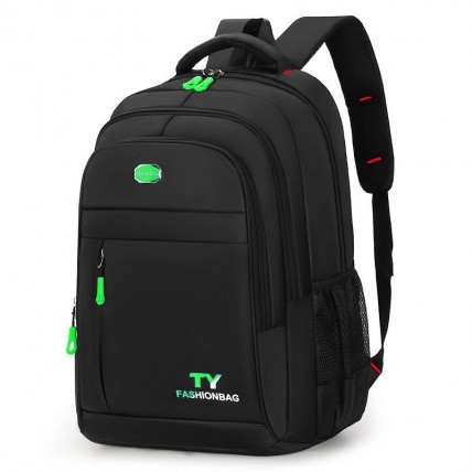 Klassischer Laptoprucksack (grün)